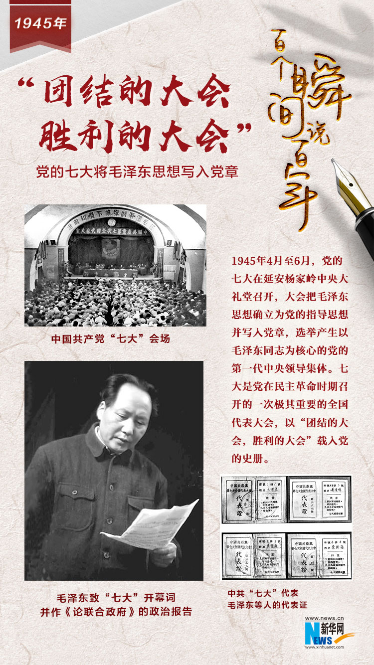 1945，“團結的大會，勝利的大會”