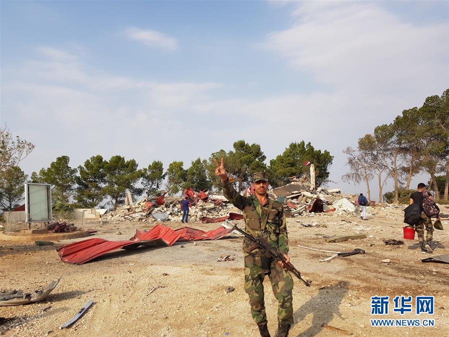 （國際）（5）敘政府軍進駐國際聯盟撤出后留下的一個軍事基地