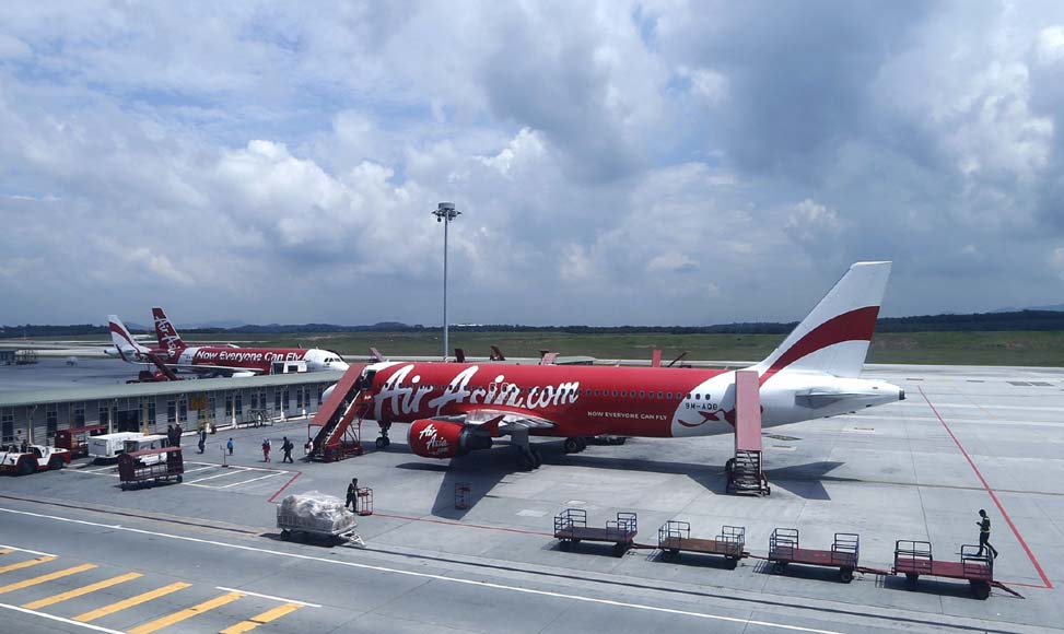 亞洲航空一架從印尼飛往新加坡的客機失聯（高清組圖）