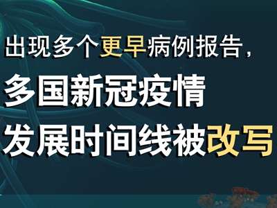 【圖解】出現(xiàn)多個更早病例報告,多國新冠疫情發(fā)展時間線被改寫