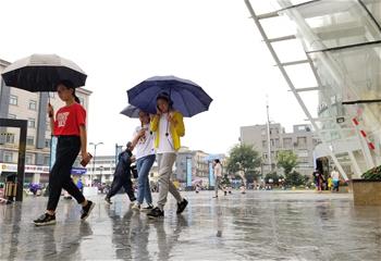 浙江多地迎來強(qiáng)降水